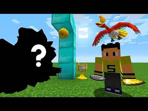 Encontrei Itens de Pokémon Lendários e Shiny no Minecraft Pixelmon