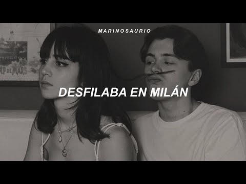 C. Tangana - Demasiadas Mujeres (Letra) || desfilaba en milán, con 21 campañas de prada