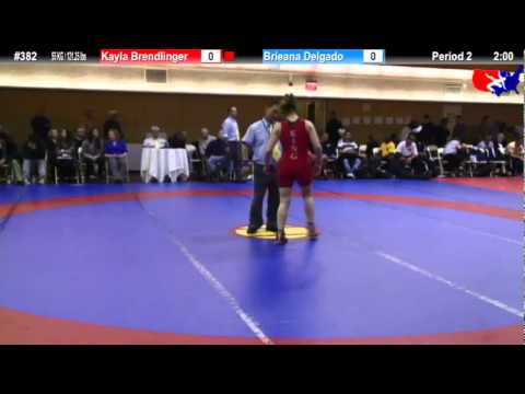 NYAC 55 KG / 121.25 lbs: Kayla Brendlinger vs. Brieana Delgado