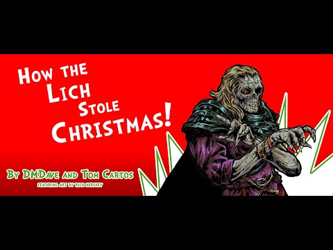 How the Lich Stole Christmas! – Dungeons & Dragons – Final Boss Fight Live