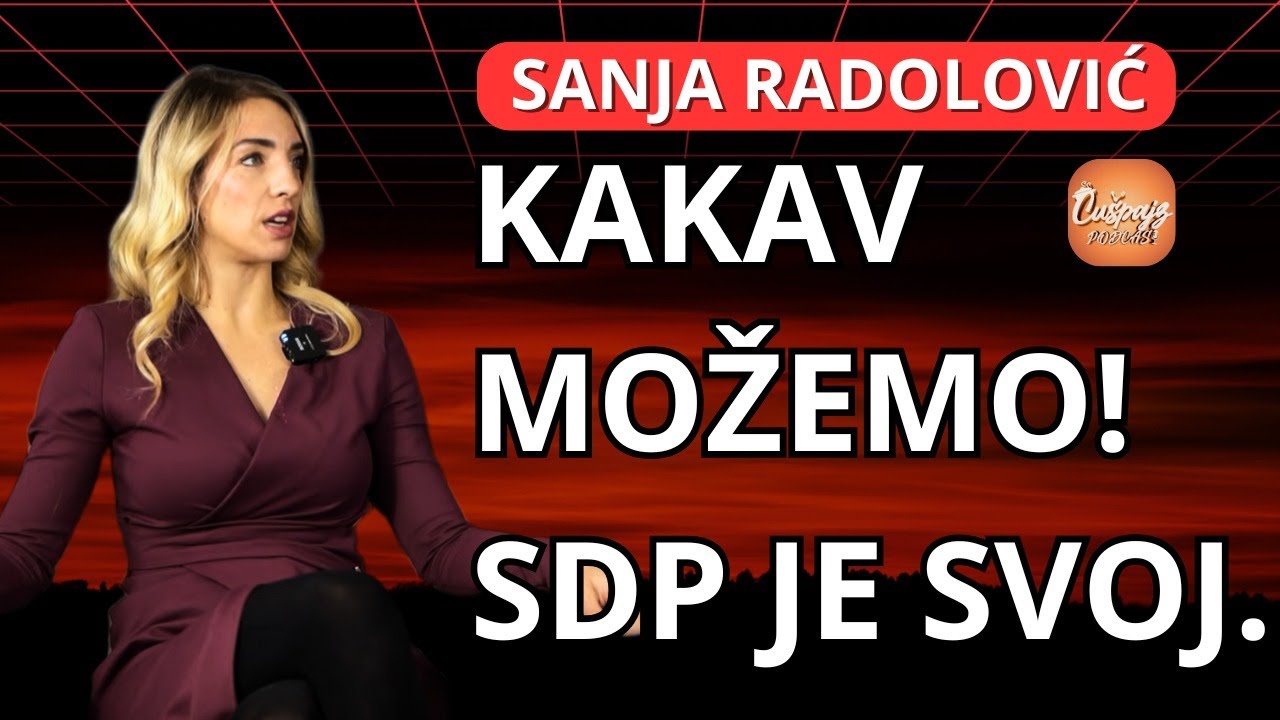 SANJA RADOLOVIĆ -Ne dozvoljavam nikome da "šamara" mlade ! - PODCAST ČUŠPAJZ #112