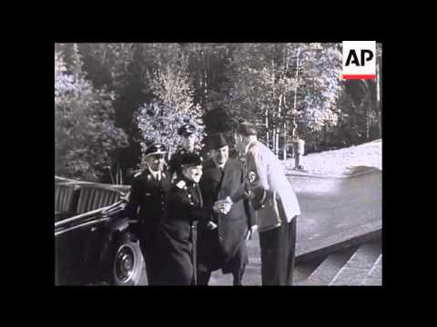 Count Ciano Pays Call On Hitler.