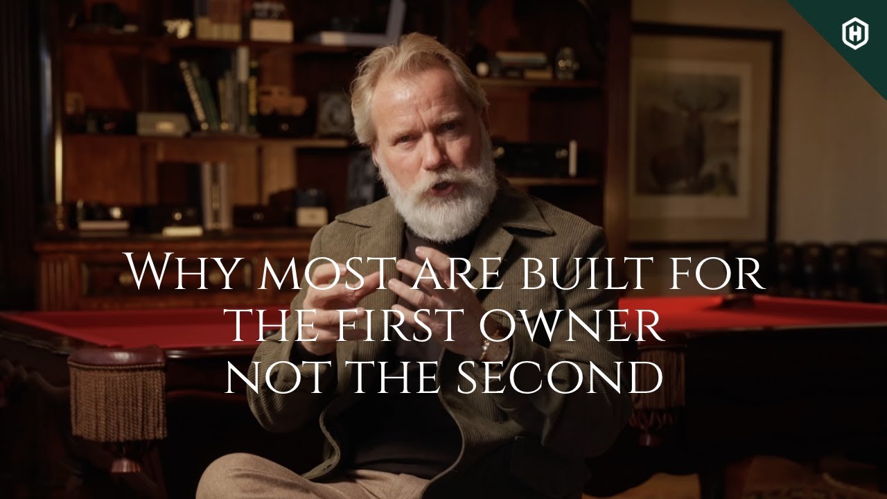 Why most are built for the first owner not the second