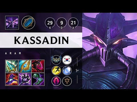 Kassadin ARAM: Quadra Kill, Godlike - KR Challenger Patch 14.24