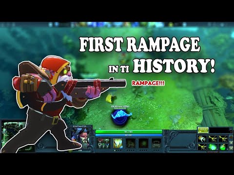 First Rampage in Dota 2 HISTORY  | The International 2011 | #dota2 #dota2highlights