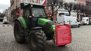 Wideo1: Rolnicy przyjechali na leszczyski Rynek
