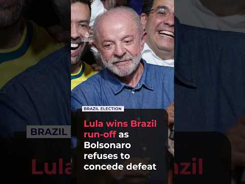 Lula wins Brazil run-off as Bolsonaro refuses to concede defeat