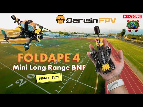FoldApe4 🦧 Darwin FPV - 4K/60fps Cinematic FPV Footage || Long-Range Reconnaissance Scouting Drone