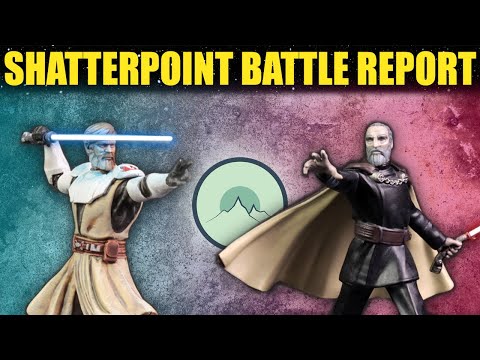 Galactic Republic vs. Separatist Alliance [Star Wars: Shatterpoint Battle Report]