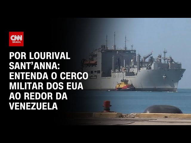 Entenda o cerco militar dos EUA ao redor da Venezuela | CNN PRIME TIME