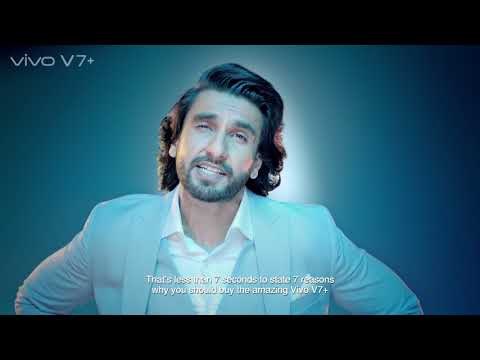 Matt black vivo v7 plus used prexo mobile phone