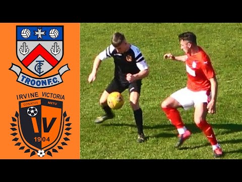 Troon F.C. 1 : Irvine Vics 0 - Friendly - 26th March 2022