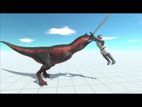 NEW CARNOTOSAURUS vs EVERY UNIT - Animal Revolt Battle Simulator