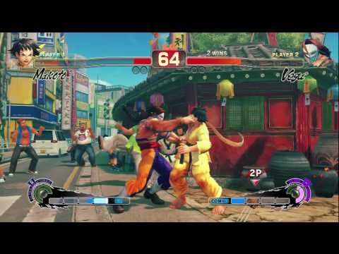 Mullah (Makoto) vs Agent Hoy (Claw) - Super SF4 preview London
