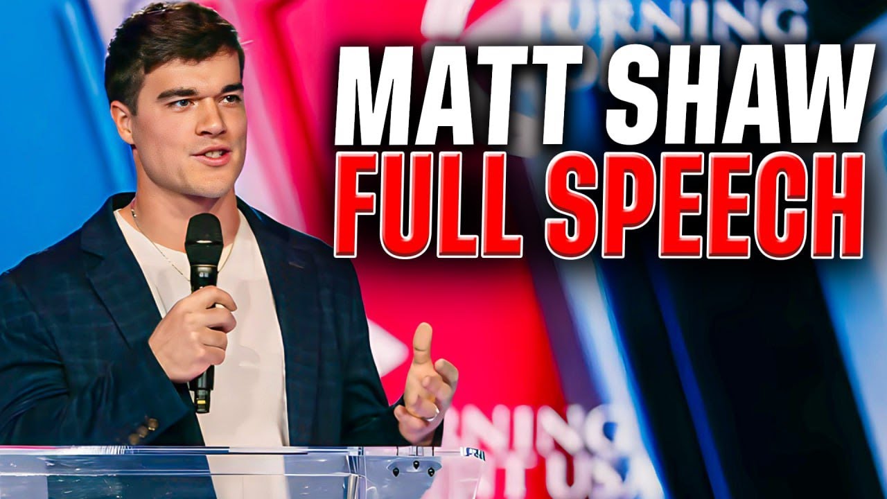 Cubs Star Matt Shaw's Full Speech Honoring Charlie Kirk