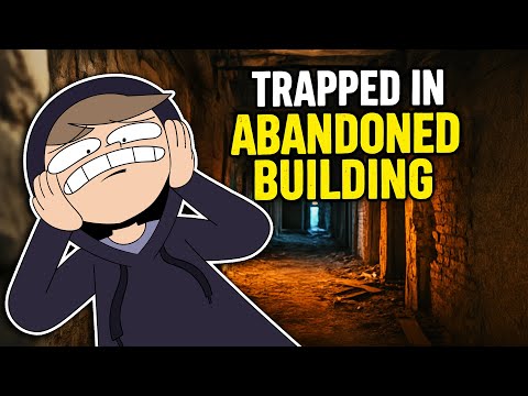 Gefangen in einem verlassenen Gebäude