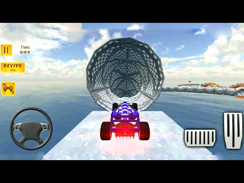 Formula Ramp Car Stunts 3d Game Impossible Tracks Racing Level 47 | Impossible Car Stunts
