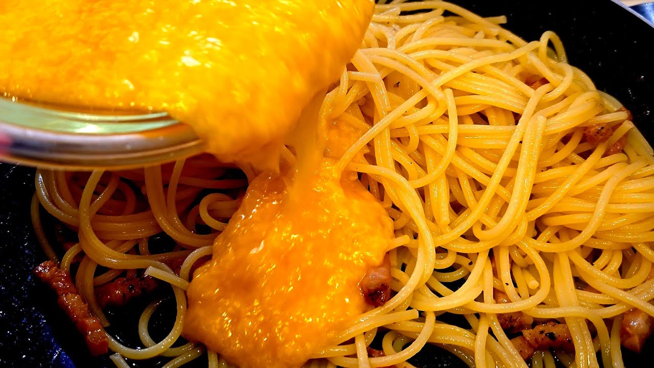 日本式カルボナーラ（美味しんぼ風）