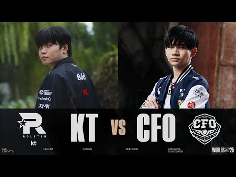 KT x CFO | Md5 | Worlds 2025 | Quartas de Final