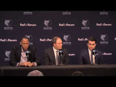Memphis Grizzlies introduce new coach Taylor Jenkins