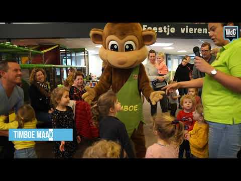 Timboe geeft housewarming bij KidsPlaza Weert