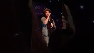 Speech and Goodbye to the Girl - David Cook acoustic show Norfolk, CT 11-11-18