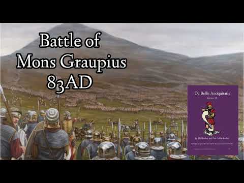 Battle of Mons Graupius 83AD - DBA 3.0