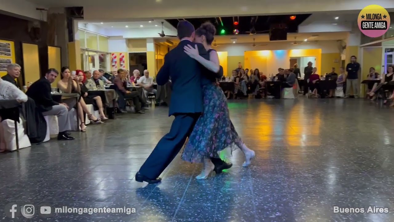 Martin Mateu y Maria Elena Ybarra - Milonga Gente Amiga - 12/NOV/2023 (1/2)