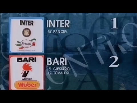 Inter-Bari 1:2, 1994/95 - 90° minuto