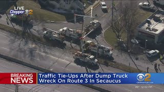 Route 3 remains closed due to downed wires