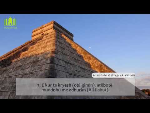 94. Al Inshirah - Surja me titra Shqip (HD)