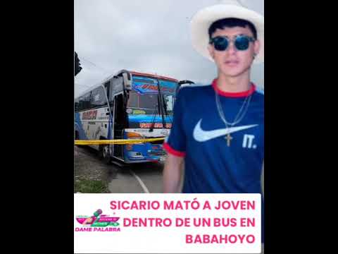 🔴 #ATENCIÓN | Sicario mató a joven dentro de un bus en Babahoyo