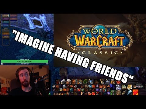 Asmongold Reacts to Nixxiom Classic Wow Leveling Experience Video | Twitchoholic