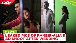 Ranbir Kapoor and Alia Bhatt’s first ad shoot after marriage, inside pictures LEAKED!
