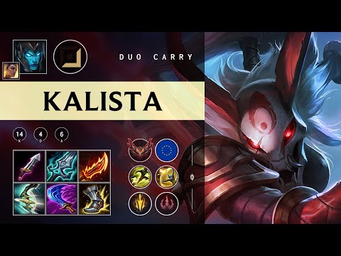 Kalista ADC vs Mel - EUW Grandmaster Patch 25.23