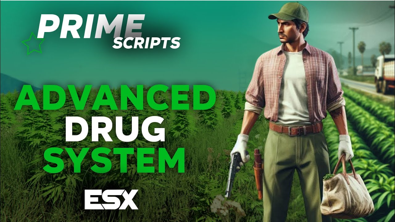 [ESX] primeDrugs 🪴 - Plantable Drug System with effects, growing plants, processing tables thumbnail 6