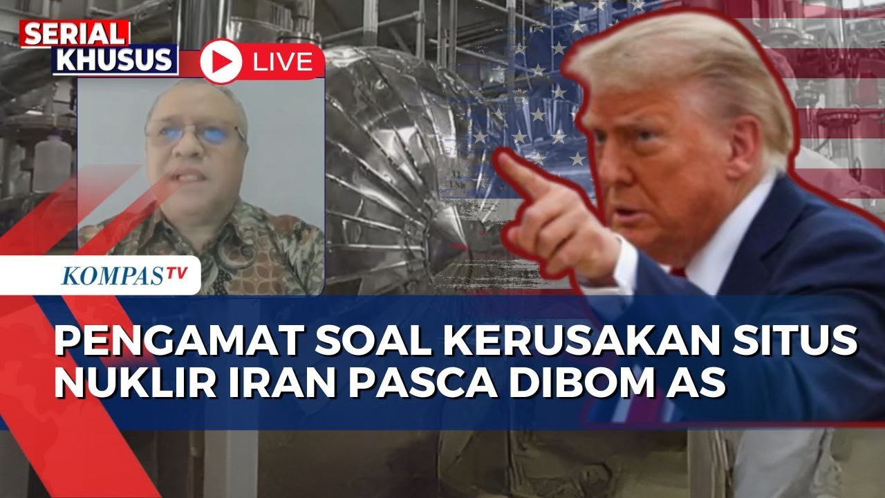 [FULL] Pengamat: AS Mungkin Telah Menggunakan Bom 'Bunker Buster' di Situs Nuklir Iran
