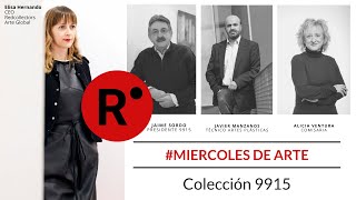 Charla sobre coleccionismo:  Jaime Sordo, Alicia Ventura y Javier Manzanos