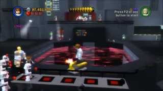 Lego Star Wars Saga - Episode 4 - Chapter 5 - Death Star Escape! - Gameplay/Walkthrough