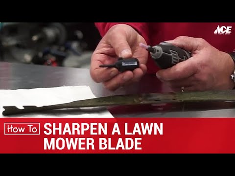 YouTube video about: Does Ace Hardware provide lawn mower sharpening services?
