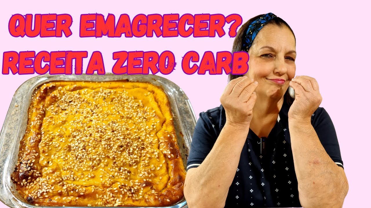 ESSA TORTINHA ZERO CARBO É A REFEIÇÃO IDEAL PARA O DIABÉTICO
