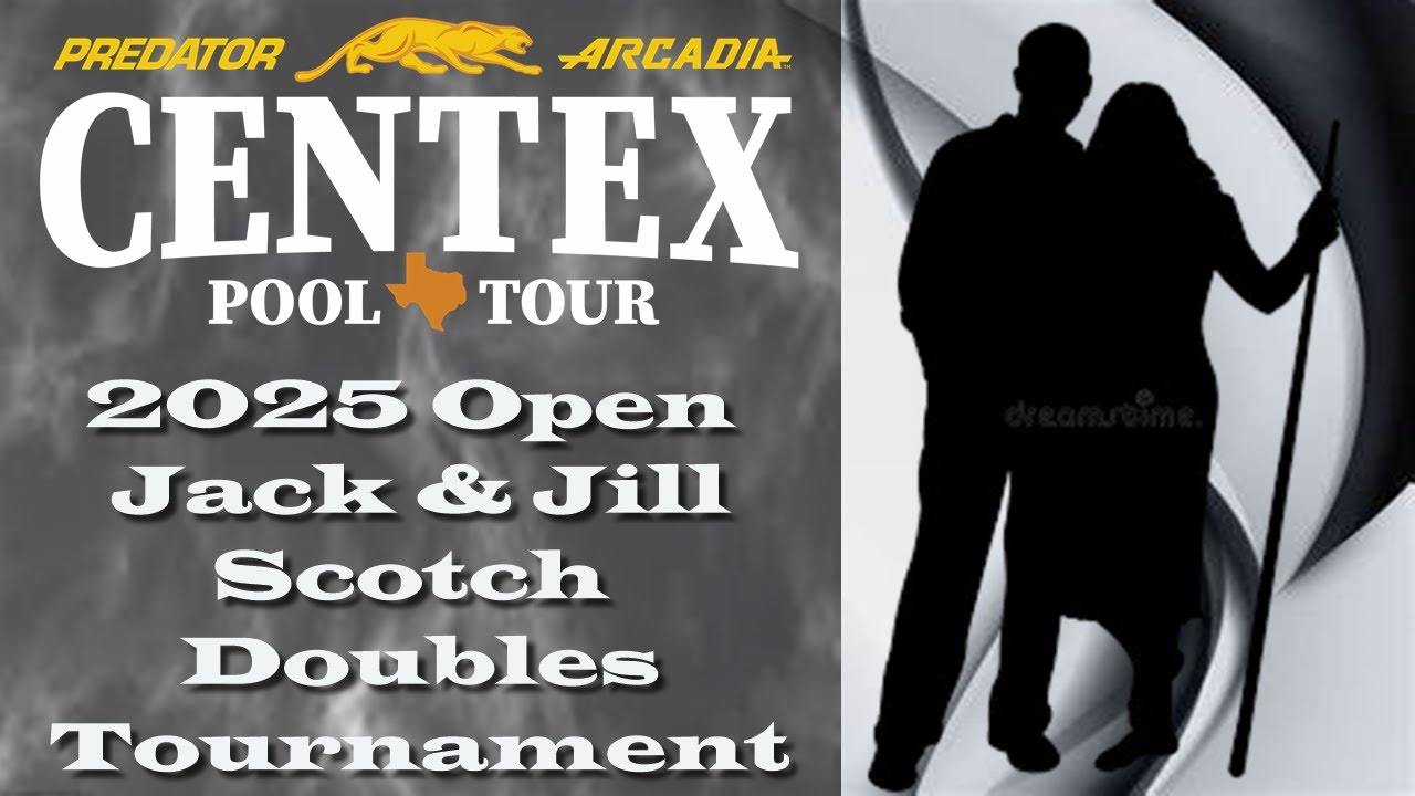 2025 Predator Arcadia CenTex Pool Tour Stop #3 Open Scotch Doubles / Live from Fast Eddies Culebra