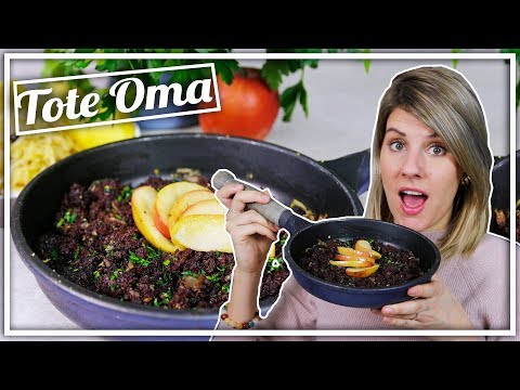 Tote Oma | Blutwurst mit Sauerkraut & Kartoffeln  | DDR Rezept | Felicitas Then