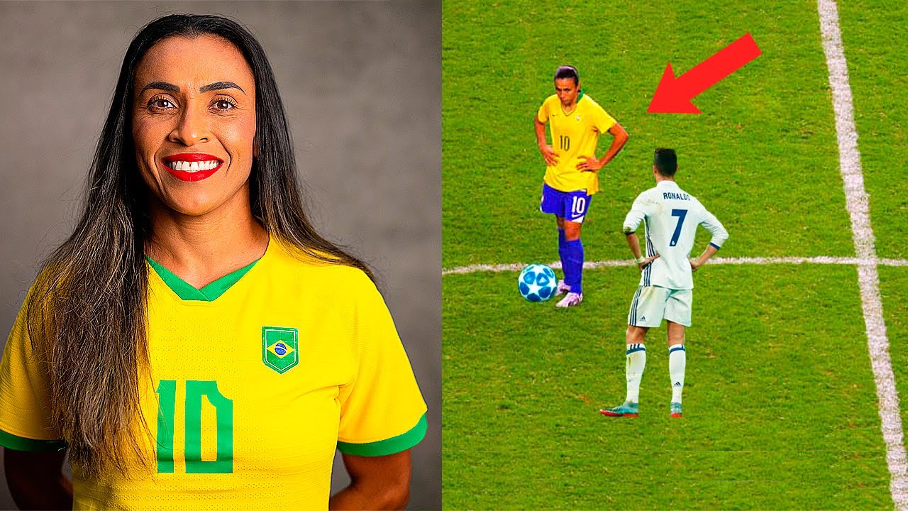 É POR ISSO QUE CHAMAM A MARTA DE RAINHA DO FUTEBOL