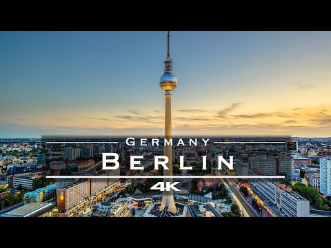 Berlin, Germany 🇩🇪 - by drone [4K]