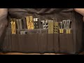 Roaring Fire Pioneer Mini Tool Roll Full Of Vintage Balisongs