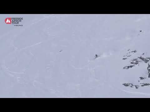 Bib #50 Scarlett Veitch - Freeride Junior Verbier 3* 2018