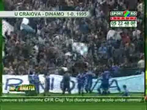 Craiova, cu Sandoi, Craioveanu, Gane si Radu Niculescu, 1-0 Dinamo, in primavara lui 1995!