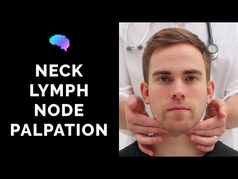 Head & Neck Lymph Node Palpation - OSCE Guide | Clip | UKMLA | CPSA | PLAB 2