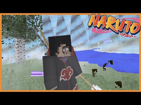 SAGE MODE BYAKUGAN IS OP! Minecraft Naruto Mod Episode 61